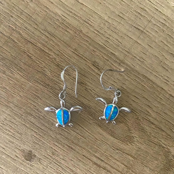 Tiffany&Co. Turquoise Turtle Earrings